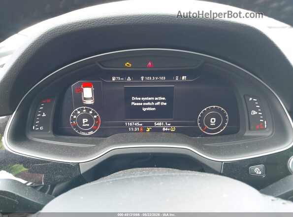 WA1LAAF7XJD004162 2018 AUDI Q7 White Rear seats view