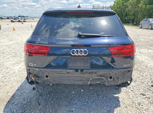 WA1LAAF7XJD004386 2018 AUDI Q7 Black Widok z tyłu