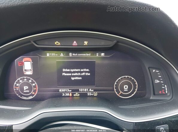 WA1LAAF7XKD010254 2019 AUDI Q7 White 