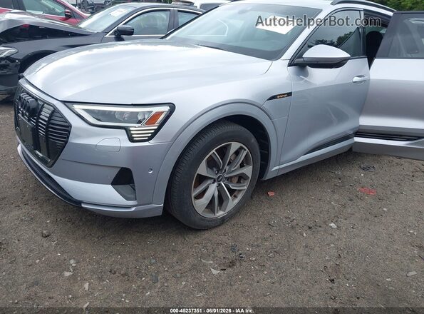 WA1LAAGE3MB015856 2021 AUDI E-TRON Silver 