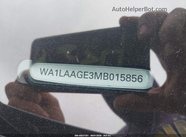 WA1LAAGE3MB015856 2021 AUDI E-TRON Silver 