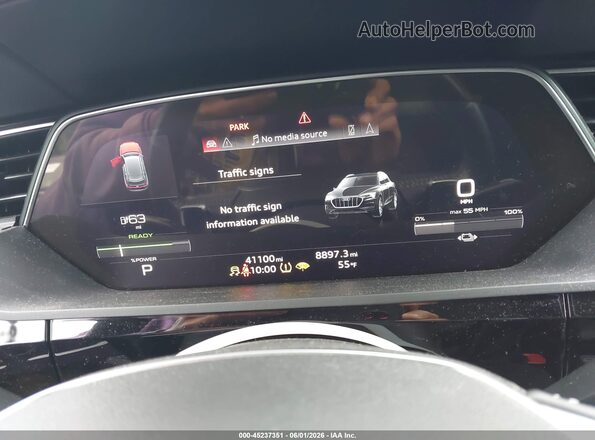 WA1LAAGE3MB015856 2021 AUDI E-TRON Silver 