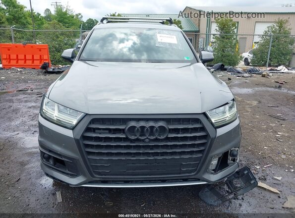 WA1LABF75HD053091 2017 AUDI Q7 Gray Vista del cuadro de instrumentos