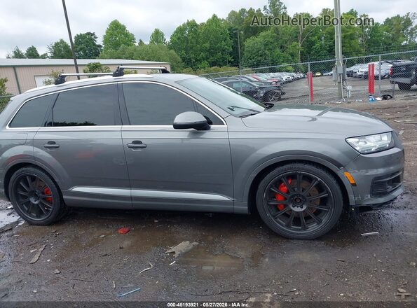 WA1LABF75HD053091 2017 AUDI Q7 Gray Vista interior trasera