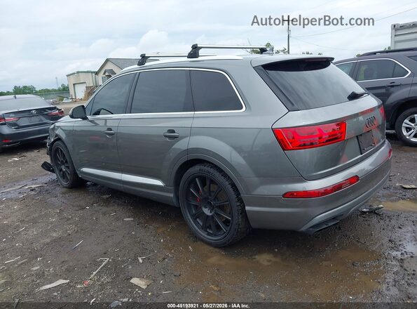 WA1LABF75HD053091 2017 AUDI Q7 Gray Trasero izquierdo