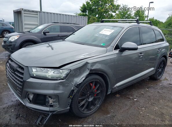 WA1LABF75HD053091 2017 AUDI Q7 Gray Vista tres cuartos delantera izquierda