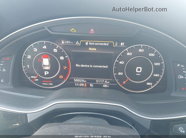 WA1LABF75JD020095 2018 AUDI Q7 White Widok tylnych siedzeń
