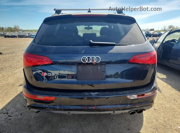 WA1LCAFPXGA103357 2016 AUDI SQ5 Black Вид ззаду