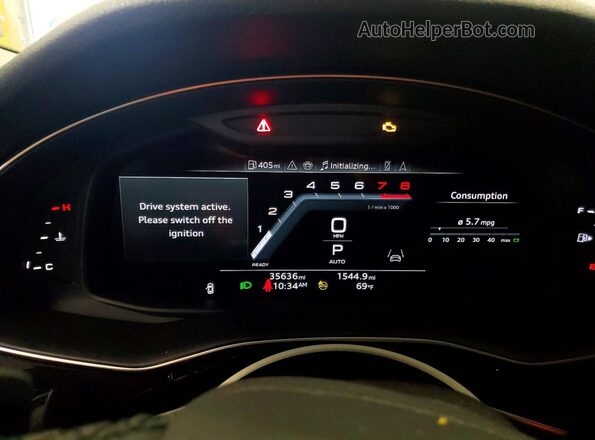WA1LCBF70RD005171 2024 AUDI Q7 Белый Вид щитка приборов