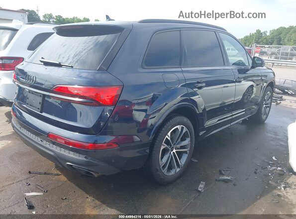 WA1LCBF72SD014993 2025 AUDI Q7 Blue უკანა მარჯვენა