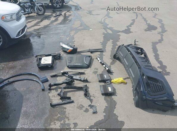 WA1LCBF72SD014993 2025 AUDI Q7 Blue ხელსაწყოთა პანელის ხედი