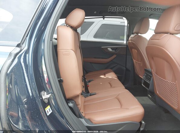 WA1LCBF72SD014993 2025 AUDI Q7 Blue VIN კოდის სტიკერის ხედი