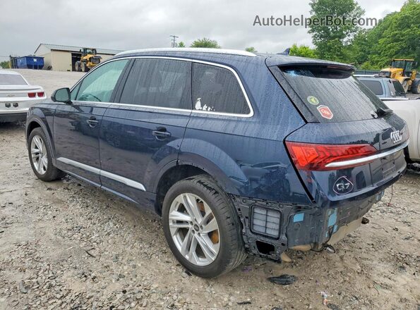 WA1LCBF78PD014777 2023 AUDI Q7 Синий Задняя левая четверть