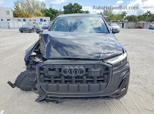 WA1LCBF78SD021852 2025 AUDI Q7 Black Вид спереду