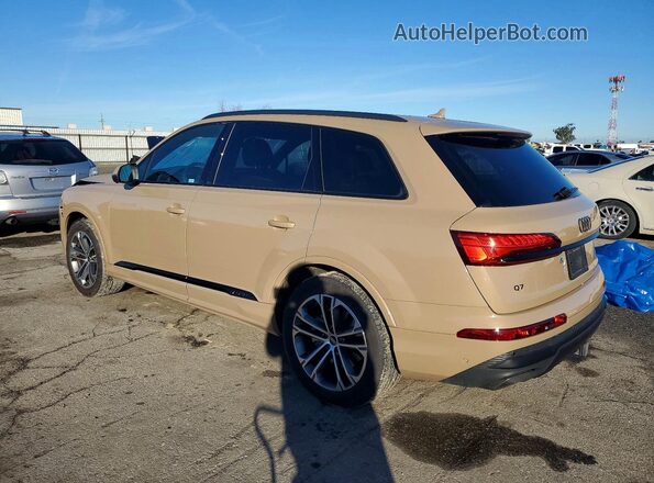 WA1LCBF7XSD007046 2025 AUDI Q7 Tan Հետևի ձախ