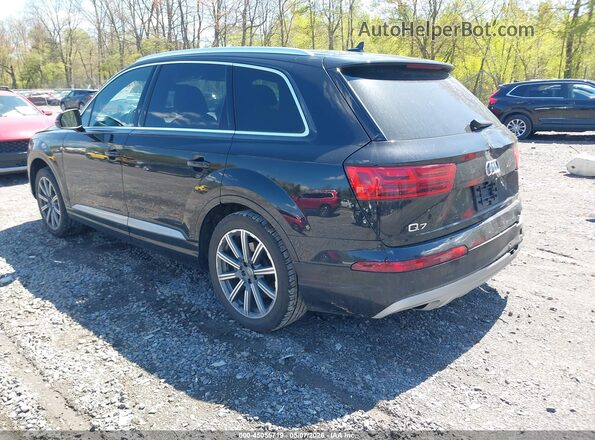 WA1LHAF70HD040366 2017 AUDI Q7 Black Rear left