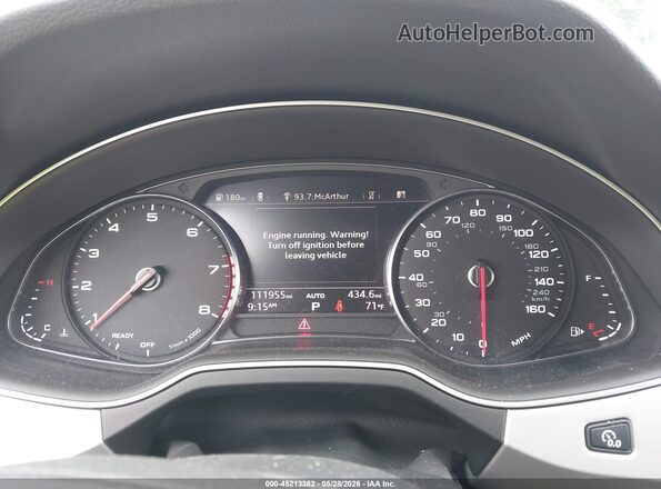 WA1LHAF70JD004215 2018 AUDI Q7 Silver უკანა სავარძლების ხედი