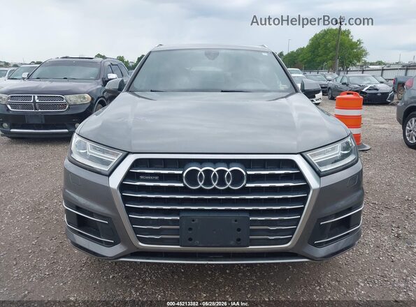WA1LHAF70JD004215 2018 AUDI Q7 Silver ხელსაწყოთა პანელის ხედი