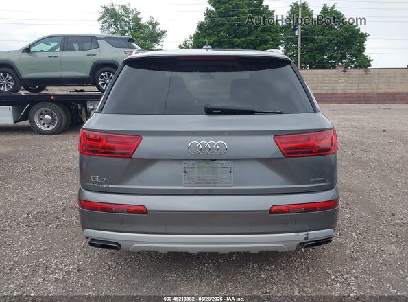 WA1LHAF70JD004215 2018 AUDI Q7 Silver 