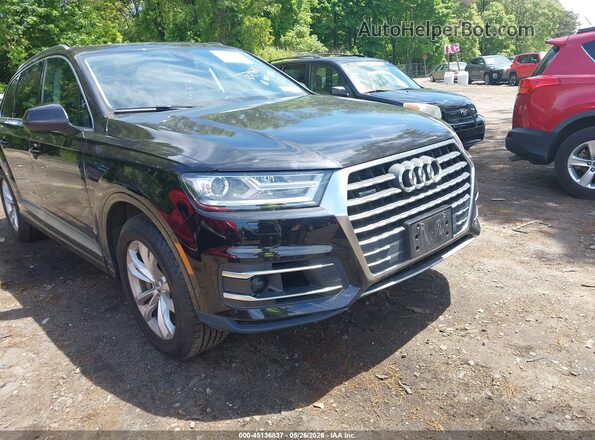 WA1LHAF70JD029776 2018 AUDI Q7 Black Вид спереду