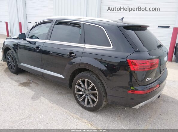 WA1LHAF70KD034204 2019 AUDI Q7 Black უკანა მარცხენა