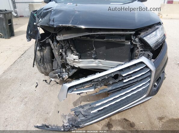 WA1LHAF70KD034204 2019 AUDI Q7 Black წინა ხედი