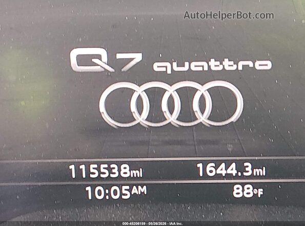 WA1LHAF70KD034204 2019 AUDI Q7 Black 