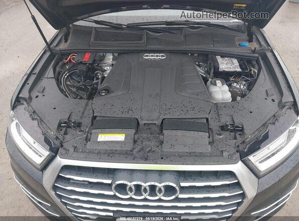 WA1LHAF72JD032985 2018 AUDI Q7 Black Հետևի տեսք