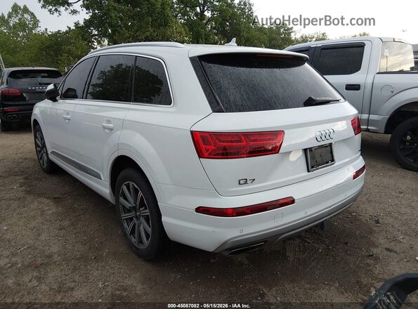 WA1LHAF73JD035331 2018 AUDI Q7 White უკანა მარცხენა