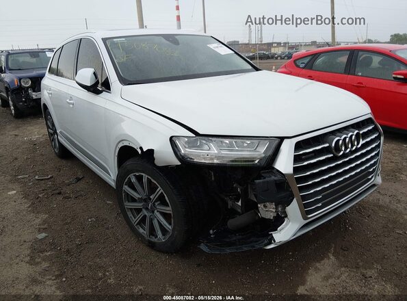 WA1LHAF73JD035331 2018 AUDI Q7 White წინა ხედი