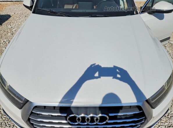 WA1LHAF73KD026937 2019 AUDI Q7 Белый Вид подкапотного пространства