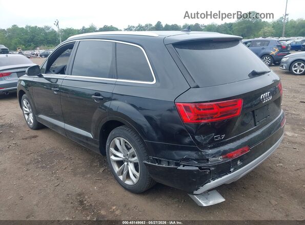 WA1LHAF74HD050463 2017 AUDI Q7 Black უკანა მარცხენა