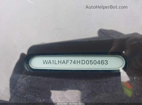 WA1LHAF74HD050463 2017 AUDI Q7 Black 