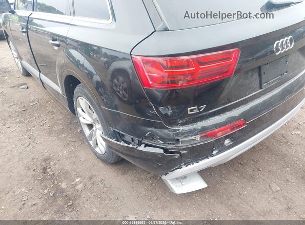 WA1LHAF74HD050463 2017 AUDI Q7 Black წინა ხედი