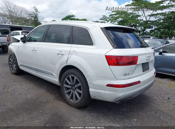WA1LHAF74JD039890 2018 AUDI Q7 Белый Задняя левая четверть
