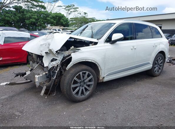 WA1LHAF74JD039890 2018 AUDI Q7 Белый Передняя левая четверть