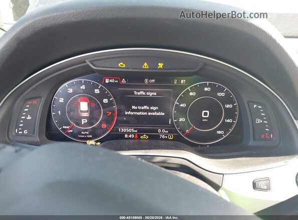 WA1LHAF74JD039985 2018 AUDI Q7 Gray Հետևի նստատեղերի տեսք