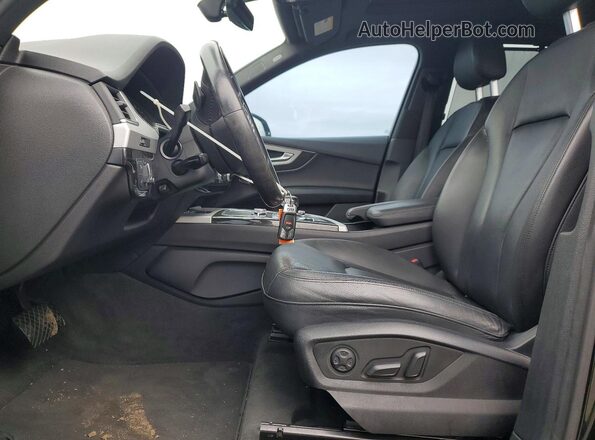 WA1LHAF75JD020801 2018 AUDI Q7 Black Vista interior delantera