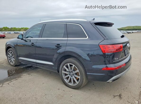 WA1LHAF75JD020801 2018 AUDI Q7 Black Trasero izquierdo