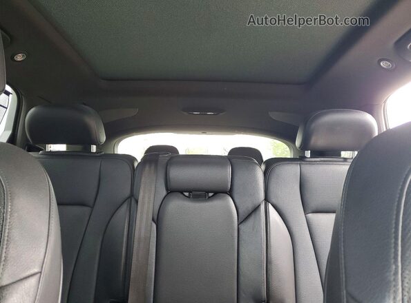 WA1LHAF75JD020801 2018 AUDI Q7 Black Vista de los asientos traseros