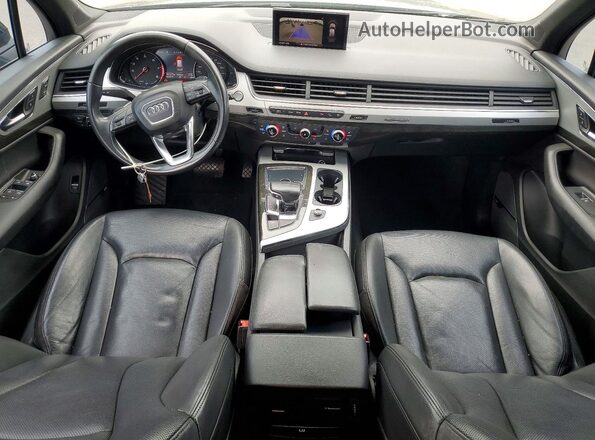 WA1LHAF75JD020801 2018 AUDI Q7 Black Vista del salpicadero