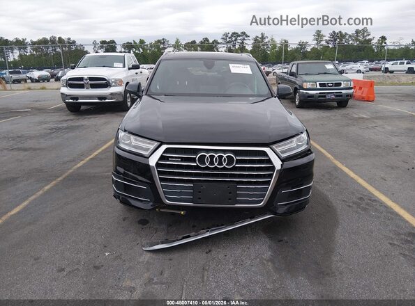 WA1LHAF78JD046342 2018 AUDI Q7 Black Вид щитка приладів