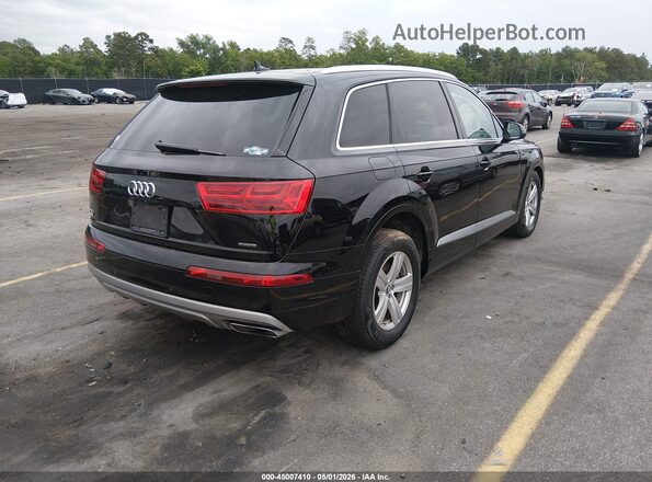 WA1LHAF78JD046342 2018 AUDI Q7 Black Задня права чверть