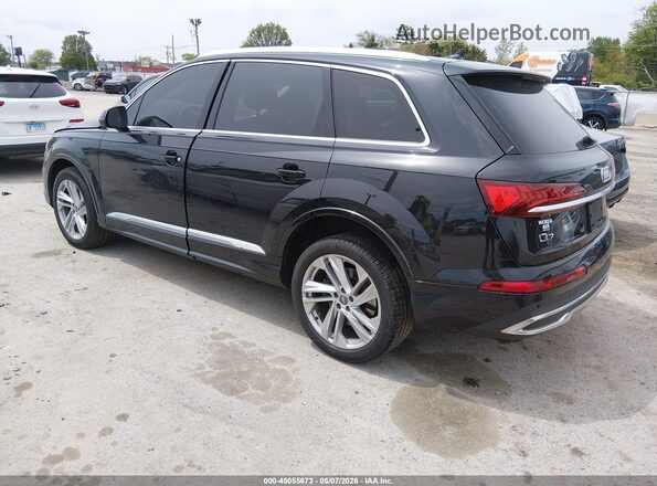 WA1LJAF70MD010461 2021 AUDI Q7 Black Задня ліва чверть