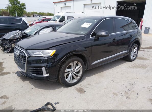 WA1LJAF70MD010461 2021 AUDI Q7 Black Передня ліва чверть