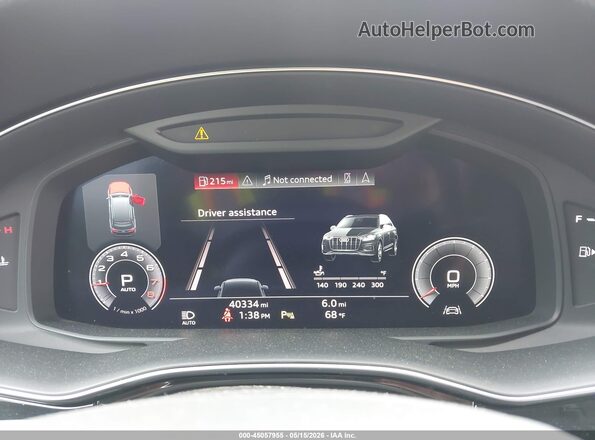 WA1LJAF74LD007898 2020 AUDI Q7 Black Vista de los asientos traseros