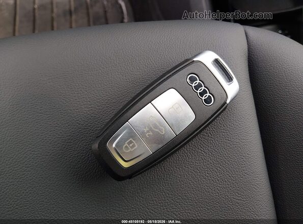 WA1LUBFZ7SP074622 2025 AUDI Q4 Black წინა პანელის ხედი