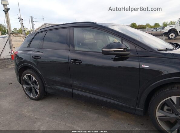 WA1LUBFZ7SP074622 2025 AUDI Q4 Black უკანა სალონის ხედი