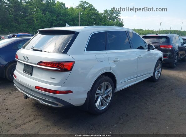 WA1LXAF72MD011884 2021 AUDI Q7 White Задня права чверть