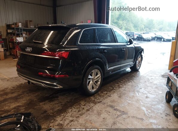 WA1LXAF73MD010534 2021 AUDI Q7 Black Задня права чверть